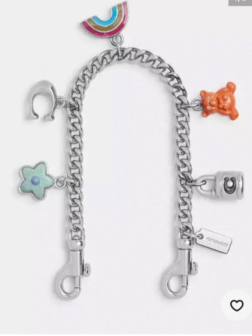 Authentic Coach bag Charm
